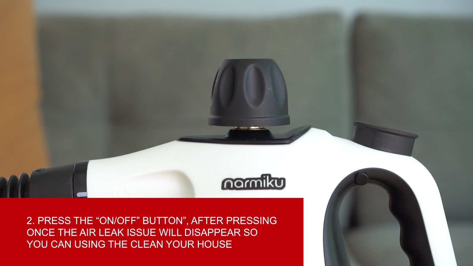 Why steam cleaner get air leak